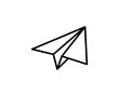 © RaulAlmu - Paper airplane line icon
