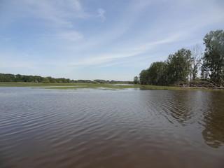 Canvas Print - Marais de Goulaine, Pont de l'Ouen, Haute-Goulaine, Loire-Atlantique, Pays de la Loire, France