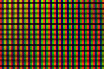 Wall Mural - Closeup LED diode from LED TV or LED monitor computer screen display panel.