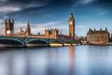 Fototapeta Londyn - big ben and houses of parliament