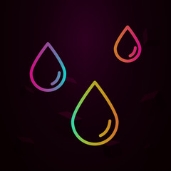 Aufkleber - Water, firefighter nolan icon Simple thin line, outline vector of Firefighter icons for ui and ux, website or mobile application
