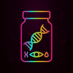 Poster - Medicine nolan icon Simple thin line, outline vector of Future business icons for ui and ux, website or mobile application