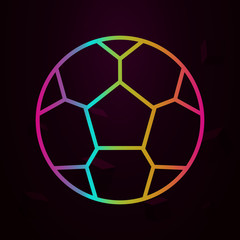 Poster - Soccer, Holland nolan icon Simple thin line, outline vector of Holland icons for ui and ux, website or mobile application