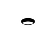 Black hole vector flat icon. Isolated golf hole emoji illustration