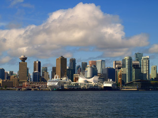 Wall Mural - Vancouver Canada cityscape