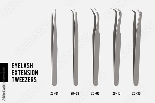 Fotografía Tweezers for Eyelash extension