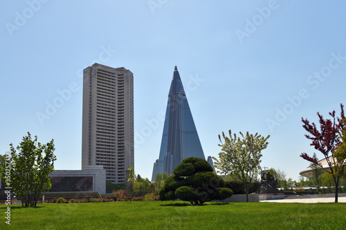 Zdjęcie XXL Korea Północna, architektura Pjongjangu