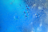 Fototapeta Łazienka - krople kolor abstrakcja tło transparentne pastele
