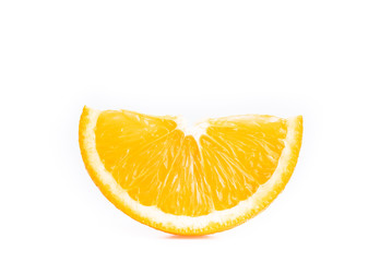 Wall Mural - Orange.orange slices isolated on white background. fruit