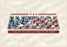 America Poster USA Flag Free Stock Photo - Public Domain Pictures