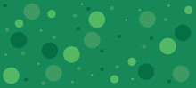 Illustration Abstract Green Dots Background Monotone In Banner Size