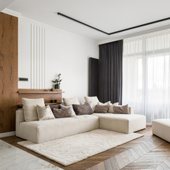Wall Mural - elegant and bright living room