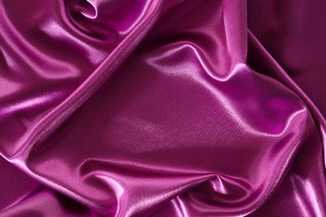 Wall Mural - Purple silk fabric