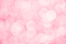 Pink Bokeh Light Background