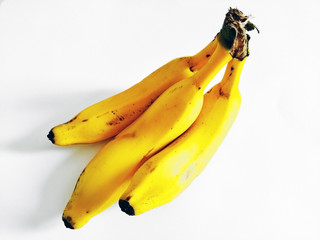 The beautiful yellow of banana peel