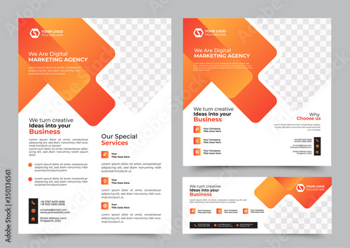 Corporate Branding Set Template Corporate Flyer Facebook Instagram Post Banner Facebook Cover Design Modern Design Stock Vector Adobe Stock