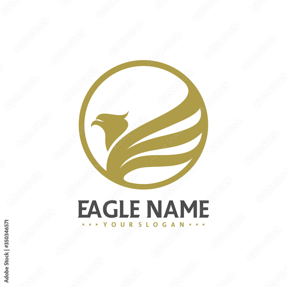 Flying Eagle Logo Design Vector, Creative design, Template ...