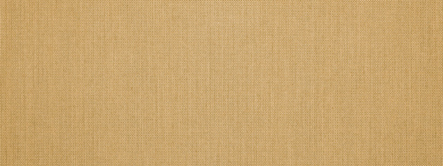 Poster - Yellow mustard beige natural cotton linen textile texture background banner panorama