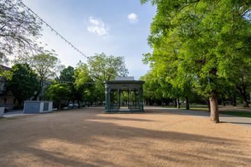 Wall Mural - Zichy park pavilion in Szekesfehervar, Hungary