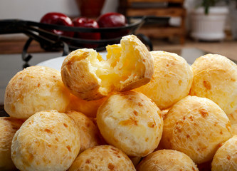 Wall Mural - Brazilian snack cheese bread