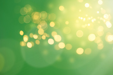 abstract green bokeh background