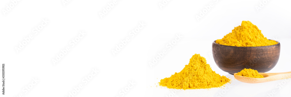 Yellow Curry Seasoning - Organic curry powder - obrazy, fototapety, plakaty 