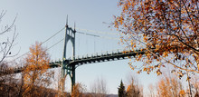 St. Johns Bridge In Portland Oregon