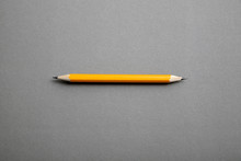 A Pencil Sharpened At Both Ends