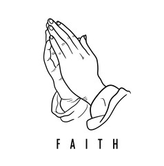 Faith Praying Hands