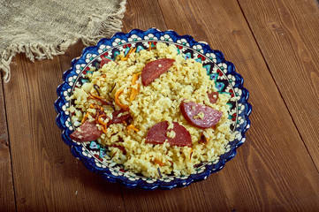 Canvas Print - Chorizo pilaf