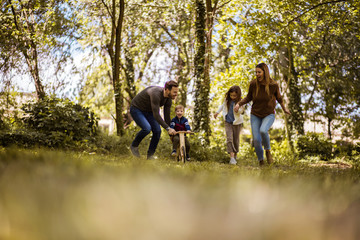 Wall Mural - Weekend is created for family.