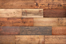 Wood Texture, Old Boards. Vintage Background Of Wooden Table Or Floor.