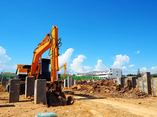 hand tool and equipment for worker on construction site