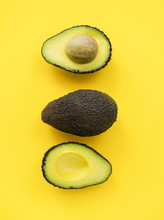 Avocado Half Split Background Free Stock Photo - Public Domain Pictures
