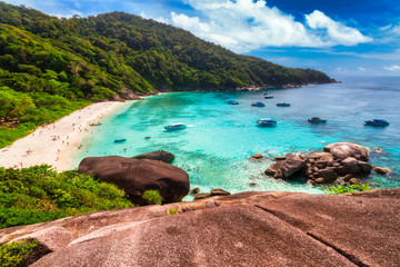 Wall Mural - Amazing beach of the Similan island at Andaman sea, Thailand