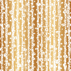 Poster - golden elegant background. seamless pattern. repeating gold abstract grunge texture for design for g