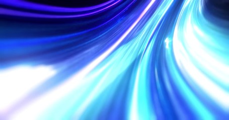 Poster - abstract energy tunnel in space. wwormhole travel through time and space. wormhole space deformation