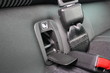 ISOFIX standard in car for children seats with seat belt