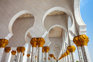 Wall Mural - Sheikh Zayed Grand Mosque interior