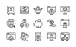 © Jemastock - bundle of payment on line set icons