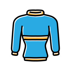 Poster - sweater hand drawn icon vector design