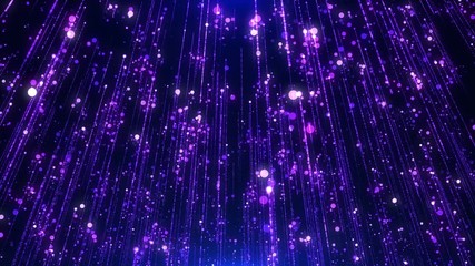 Wall Mural - purple disco light frame abstract background with flickering star animation seamless loop metallic g