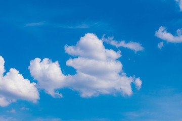 blue sky with clouds