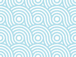 © Bird's - Blue ocean wave Background pattern seamless tiles. Use for design.