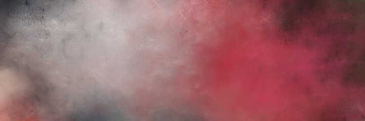 Poster - beautiful pastel brown, antique fuchsia and old mauve colored vintage abstract painted background with space for text or image. can be used as horizontal header or banner orientation
