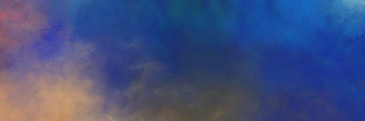 Poster - beautiful abstract painting background texture with dark slate blue, rosy brown and old lavender colors and space for text or image. can be used as postcard or poster