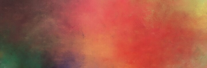 Aufkleber - beautiful vintage abstract painted background with indian red, dark slate gray and old mauve colors and space for text or image. can be used as horizontal background graphic