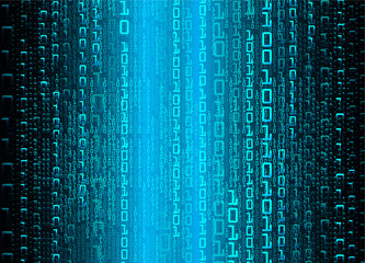 blue cyber circuit future technology concept background