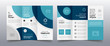 © Veesl Studio - modern trifold business brochure template