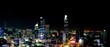 Illuminated Cityscape Against Sky At Night